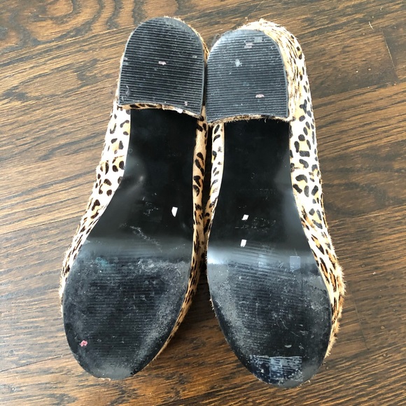 Office London cheetah print chunky platform heels - Picture 3 of 4